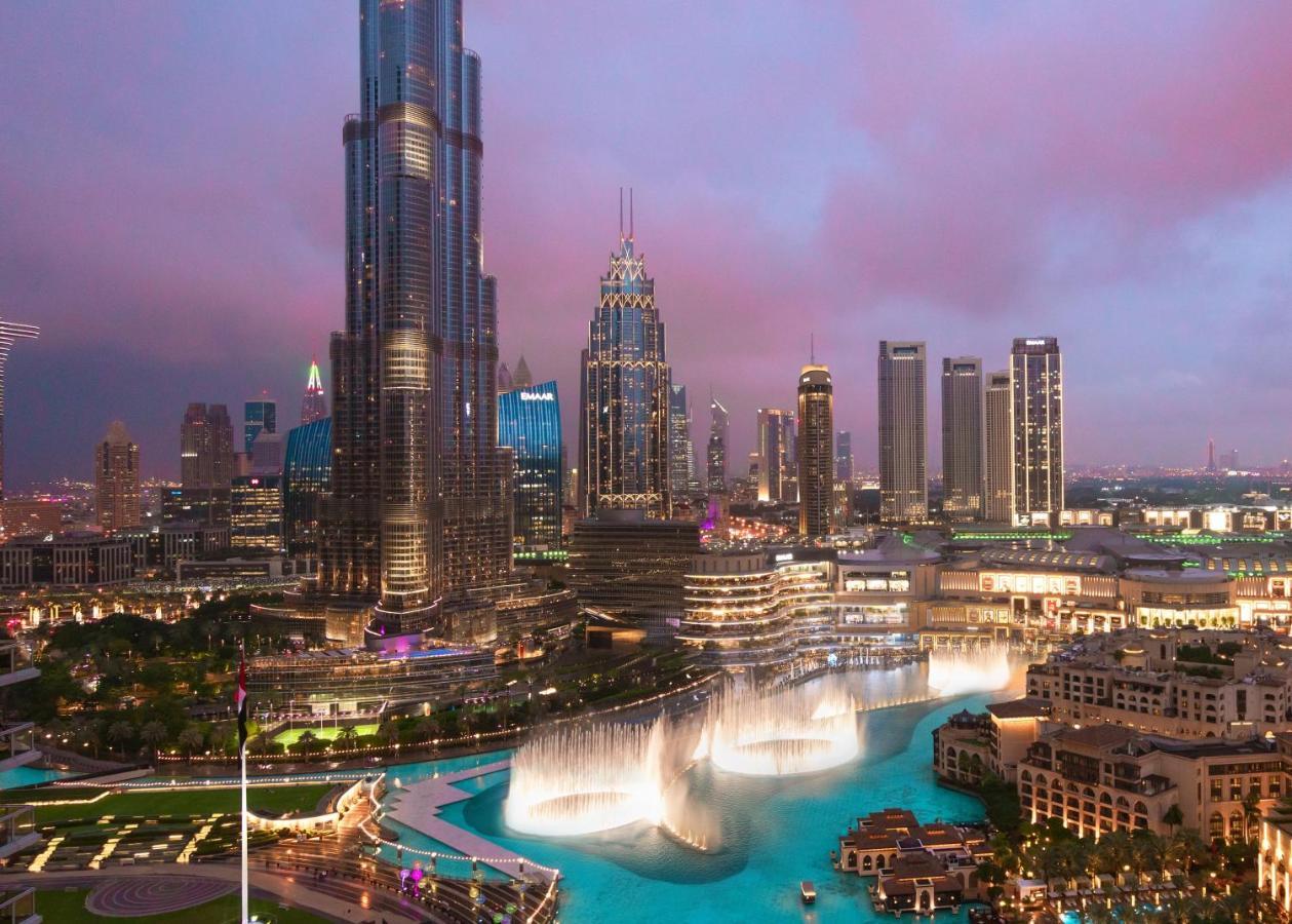 Elite Royal Apartment - Full Burj Khalifa & Fountain View - Crystal Дубай Екстериор снимка