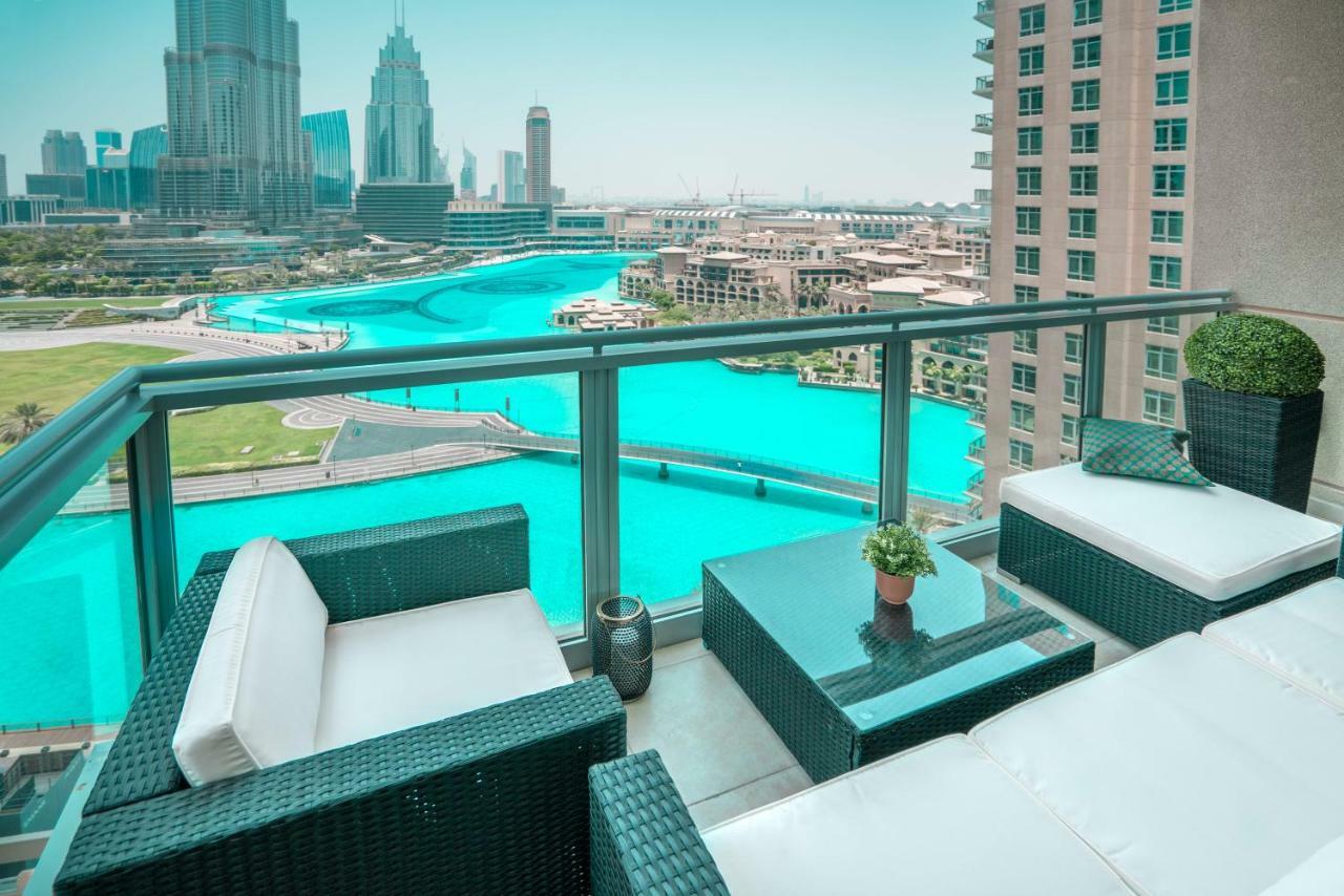 Elite Royal Apartment - Full Burj Khalifa & Fountain View - Crystal Дубай Екстериор снимка