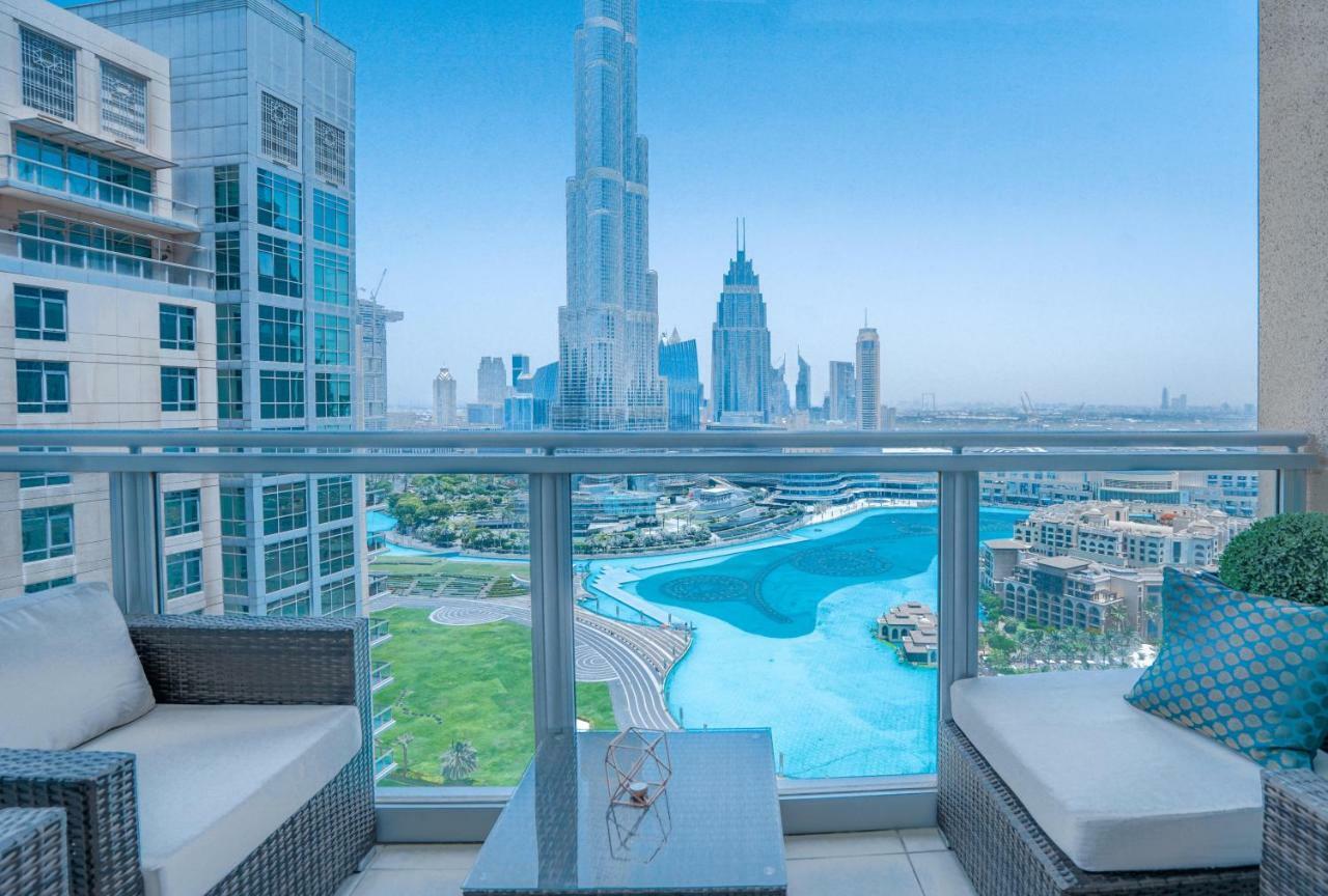 Elite Royal Apartment - Full Burj Khalifa & Fountain View - Crystal Дубай Екстериор снимка