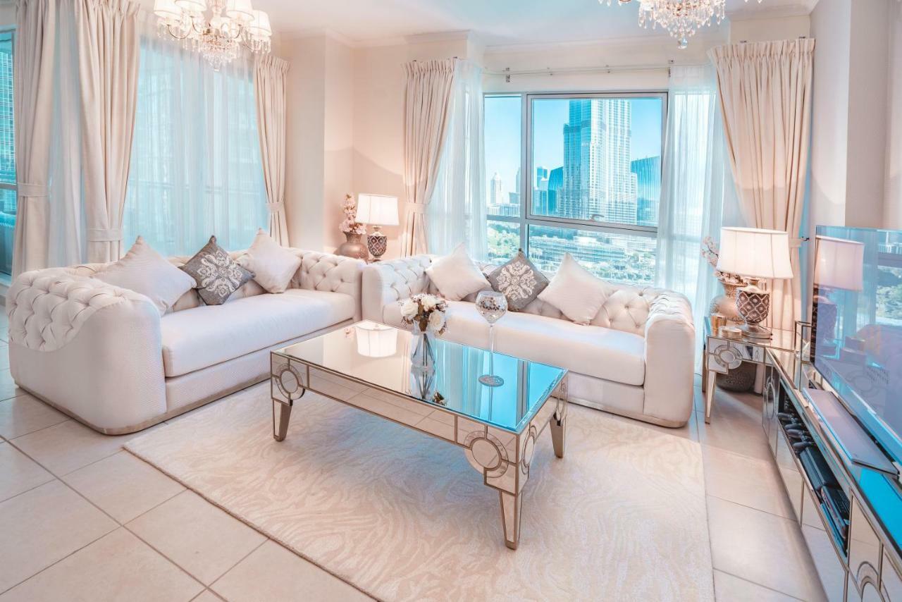 Elite Royal Apartment - Full Burj Khalifa & Fountain View - Crystal Дубай Екстериор снимка
